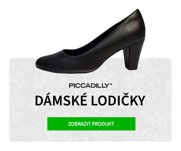 B - Piccadilly dámské lodičky Joanete 322042-4 černé